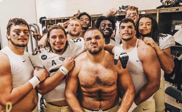 SSN_UCF's tweet photo. Happy National Plus Size Appreciation Day to our OL‼️
We need some local restaurants to sign these guys to an endorsement deal!
@ChargeOn #UCFat https://t.co/5fGChge7F5