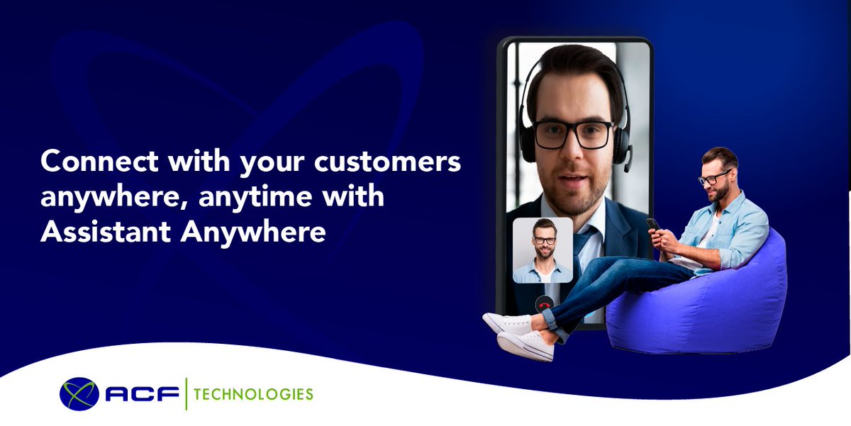 ACF_Tech's tweet photo. With Assistant Anywhere, you can create powerful customer experiences without your customer even leaving their home! Connect with your customers through a secure, real-time video call- anytime, anywhere. Learn more: https://t.co/sCto6xSziH
#AssistantAnywhere #QAnywhere https://t.co/MpBixM5J3T