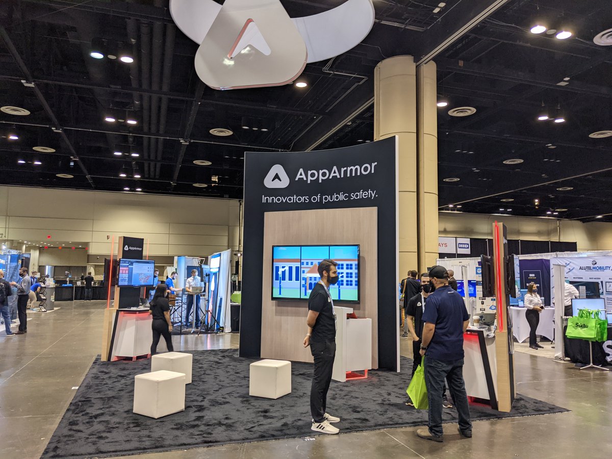 AppArmorMobile's tweet image. Thanks to .@ASIS_Intl for a great #GSX conference last week! It was great to be back in person! #AppArmor . We're looking forward to 2022 in Atlanta.