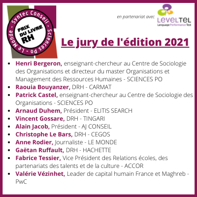 ConseilSyntec's tweet photo. #PLRH | Merci aux membres du jury de l’édition 2021 : https://t.co/ZrNB3KRwSn