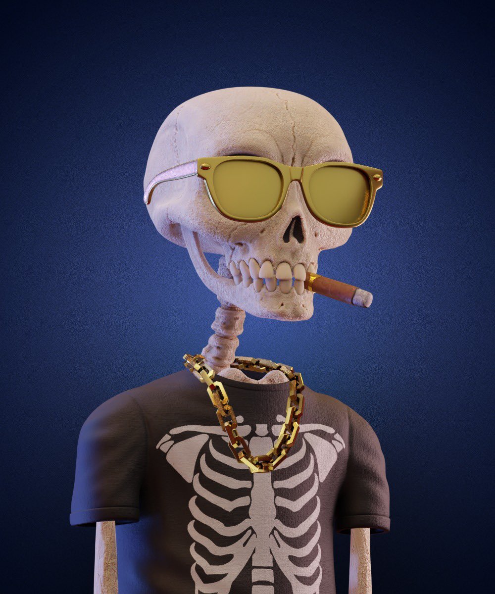14/ <a href="/SkullyBoysBC/">Skully Boys™</a> 
This one is 5,555 skullies for 2 SOL each. Sizable raise at $1.5-2M honestly. Mint has been open for a few days and no sell out yet. Community seems active. Join the Discord to see future plans and if you want to mint.