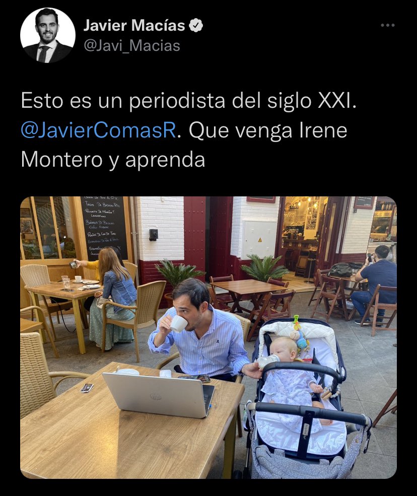 olympeabogados's tweet photo. Un hombre haciendo lo que llevan haciendo las mujeres siglos. ¿Le aplaudimos o como va la cosa? 

#HayQueJoderse 🙄 https://t.co/ChjTudK2zb