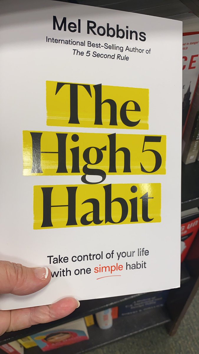 CarolDunaway's tweet photo. @melrobbins Just picked this up and was NOT procrastinating about purchasing 😎 https://t.co/l4dJ1Gvo4H