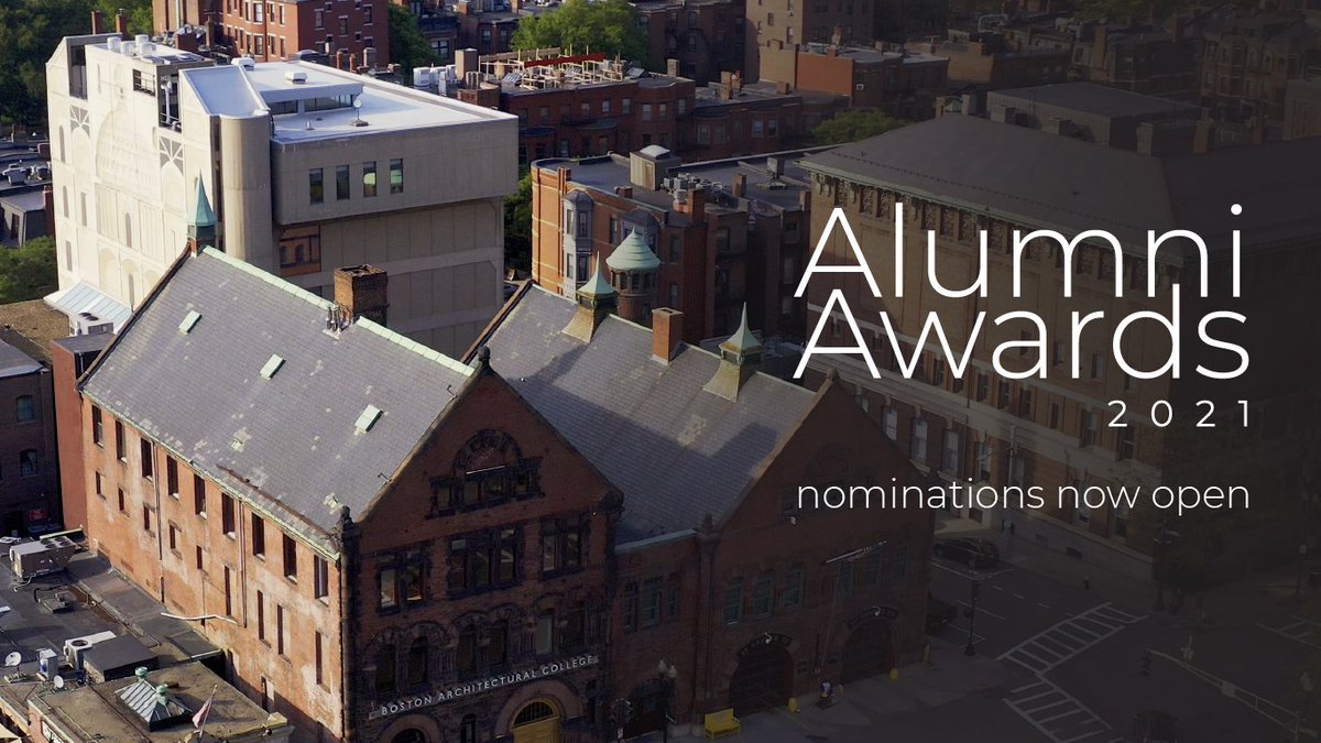 TheBACBoston's tweet photo. BAC Alumni Awards Nominations Now Open! Help us honor distinguished alumni &amp; community members for outstanding professional achievements and service to the BAC and the greater public community. Complete your nominations today https://t.co/aSVRJU8xtu #BACAlumniAwards2021 #BACbuzz https://t.co/dW5ngQyRKW