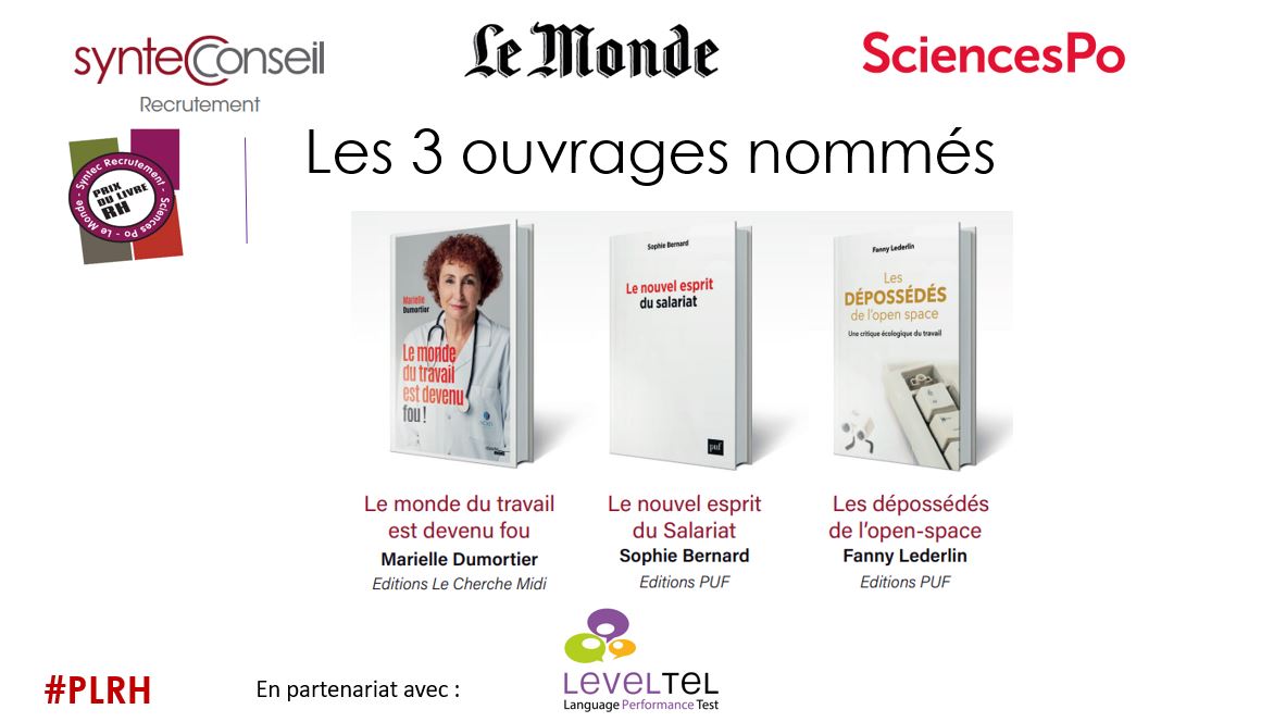 ConseilSyntec's tweet photo. #PLRH | Remise du prix 2021. Les sélectionnés : M. Durmortier pour « Le monde du travail est devenu fous » - Editions du Cherche midi ; @sbernardSocio pour « Le nouvel esprit du salariat » - @editions_PUF et @flederlin pour « Les dépossédés de l’Open space » - @editions_PUF https://t.co/HQUrQUP4op