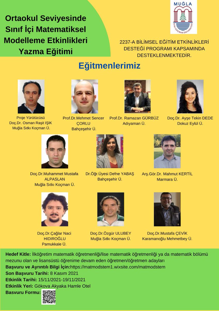 matmodstem's tweet photo. Katılımcıların konaklama ve ulaşım giderleri proje bütçesi tarafından karşılanacaktır. Ayrıntılı bilgi için afişi ve proje web sayfasını inceleyebilirsiniz.

Web sitesi: 
https://t.co/YoaanDWEhU

Başvuru linki: 
https://t.co/rp2lgk8r0Z https://t.co/QciD8iUXtU