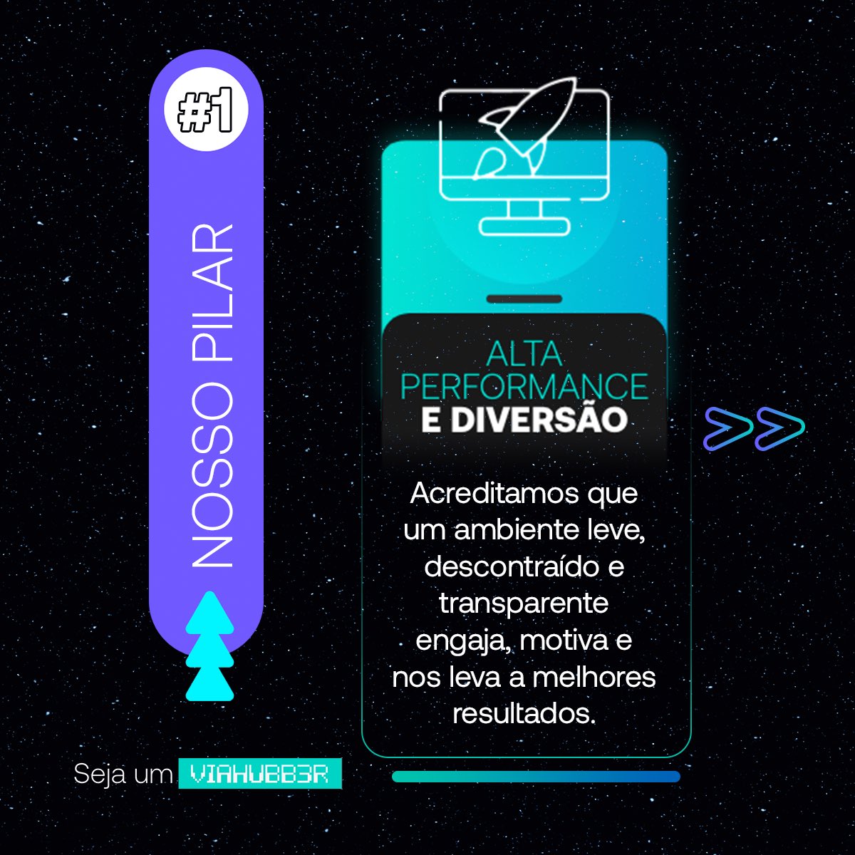 viahubtech's tweet photo. Olha só alguns pilares da #cultura da #ViaHub https://t.co/rD8CxsMUO9
