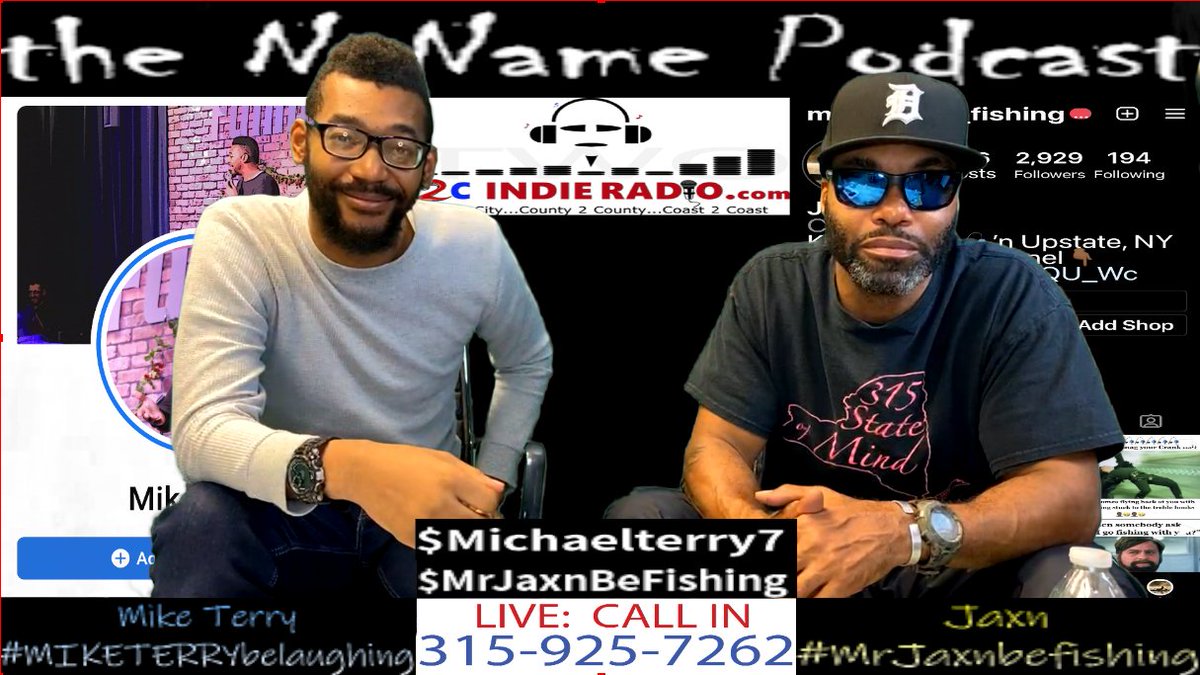 c2cindieradio's tweet photo. Check out our weekly YouTube podcasts. Sports (Family Affair) every Thursdays @ 6pm, current events (A Few Perspectives) Fridays  @ 8pm and laughter (the NoName Podcast) every Fridays @ 1pm &amp; 6pm. https://t.co/GErBBmCZJB