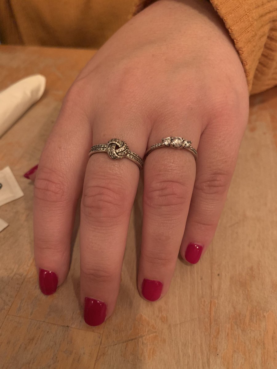She said yes 🥺💍 @KirstyBurnley