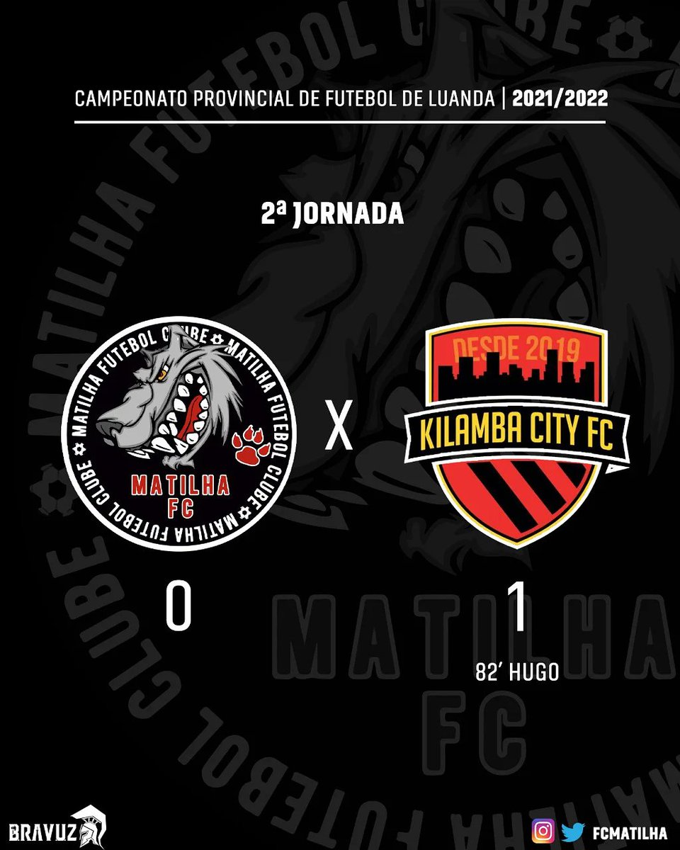 Fcmatilha's tweet photo. Resultado Final
#matilhafc #bravuz #acreditanoprocesso https://t.co/7YAGOuNPko