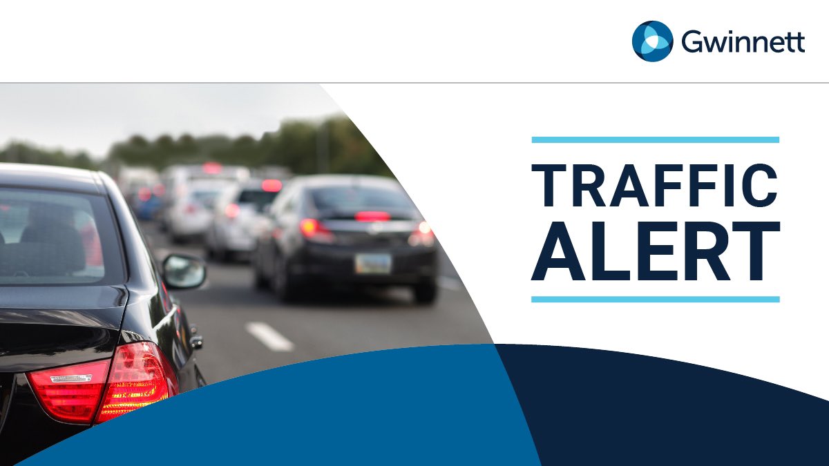 GwinnettPd's tweet photo. Gwinnett Police are working a fatality accident on Ronald Reagan Parkway Westbound. Ronald Reagan is shut down from Webb Gin to Five Forks. Expect delays plan alternate routes. https://t.co/pGoGjZi5JY