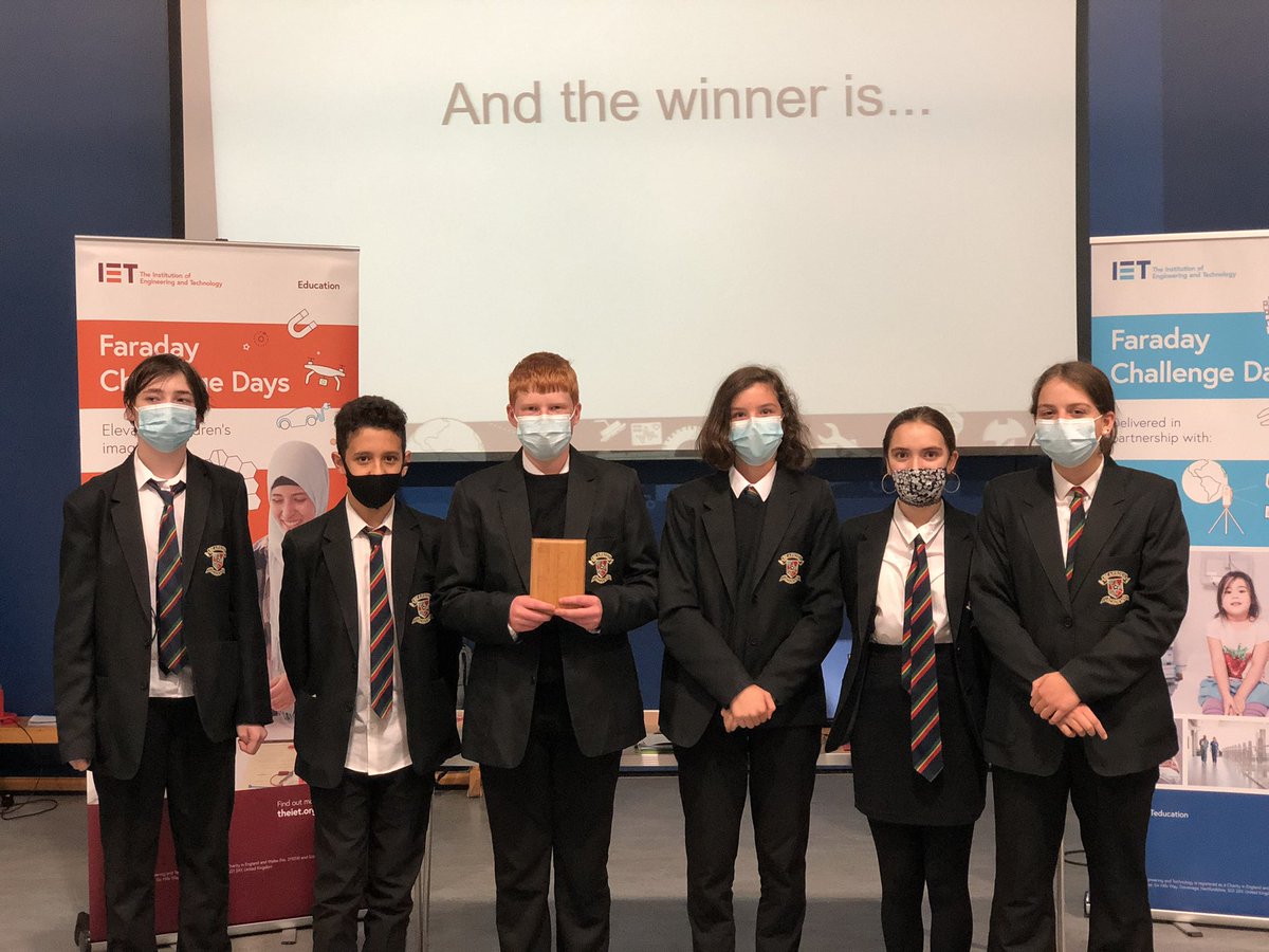 BearsdenTechDpt's tweet photo. Thank u to Mr Walls @BishopbriggsAC for hosting the areas #ietfaradaychallenge. Our S2 team made up of Bronwyn, Euan, Ali, Oisin, Jess and Maya were superb and only went and won 🎉. Great end to the term. @BearsdenAcademy https://t.co/4FPtOXxC5g
