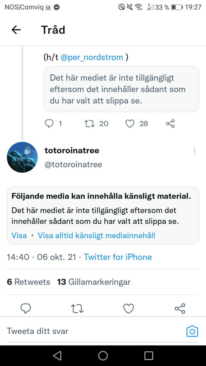 AndreiaSaveSwe's tweet photo. @totoroinatree "känsligt material" https://t.co/9affnKfIzl