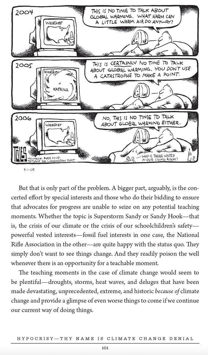 "Thoughts and Prayers" is a tactic used by both climate change deniers and NRA shills to deflect attention from the true underlying cause (thereby facilitating an agenda of inaction) as documented in The #MadhouseEffect (amazon.com/Madhouse-Effec…)