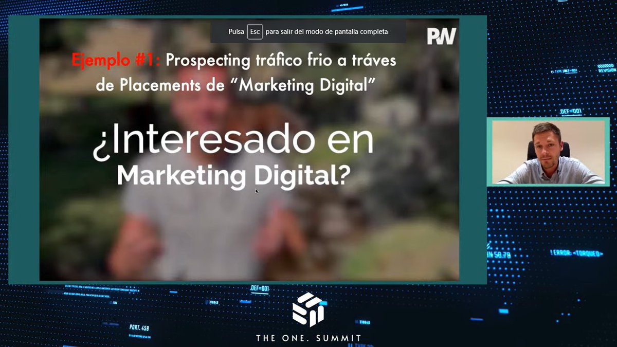 FX_foraliving's tweet photo. #TheOneSummit con Patrick Wind 7 claves para un anuncio ganador.
1.- Prospecting tráfico frío a través de placements de "Marketing digital". Intenta atrapar al usuario en los 5 primeros segundos. Gancho, creación de autoridad Usa varios CTAs
2.- Retargeting https://t.co/64990b7D76