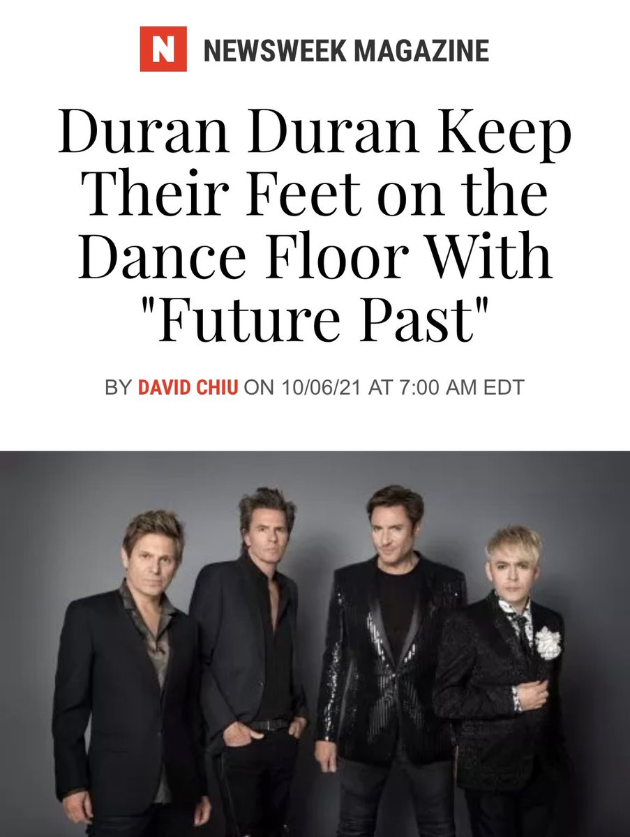 duranduran's tweet photo. "When we make a new album, it needs to be a Duran Duran album. But it needs to feel contemporary as well. So striking that balance often can be quite tricky."

https://t.co/FmyeOrzZ7X https://t.co/zIO2cAEUX3