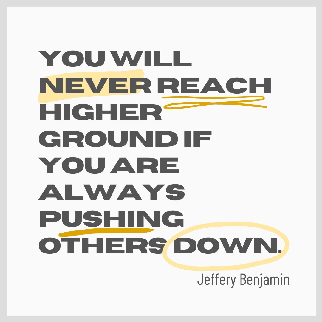 FLON2021's tweet photo. At FLON we believe that it takes a “WE WIN” approach. Never push another down because you never know when you’ll need someone to pull you up. https://t.co/1faiTFNDH8
