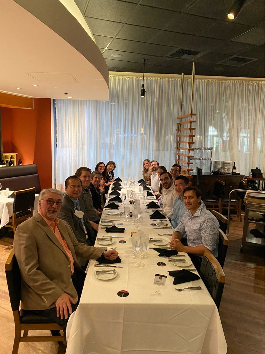 <a href="/WVUENT/">WVU ENT</a> attended the 125th <a href="/AAOHNS/">AmAcadOtolaryngology</a> annual meeting in LA Oct 3-6. They contributed 10 poster/podium presentations
Congrats to all for outstanding presentations, specifically Adrian Williamson, PGY4 for winning best poster. It is also always a pleasure to meet with our @WVU alumni