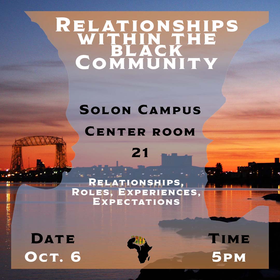 UMDBSA's tweet photo. Hello Everyone, Happy BSA Wednesday!

we would love for you all to join us today to speak on the topic of “Relationships in the Black Community” at 5PM in Solon. See you there! https://t.co/WwMIn46Nvv