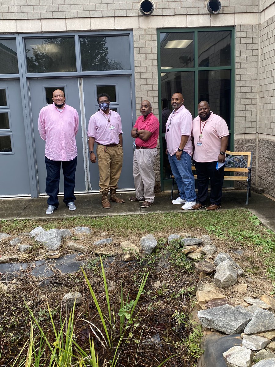 Real Men wear Pink in solidarity with breast cancer fight and promote awareness amongst men and this disease. <a href="/Cgms_DCSD/">CGMS_DCSD</a> <a href="/DeKalbSchools/">DeKalb Schools, GA</a> <a href="/tpatchison/">Tony Atchison, Ed.S.</a> <a href="/DCSDRegionVII/">Area 3 Elementary - DeKalb County Public Schools</a>