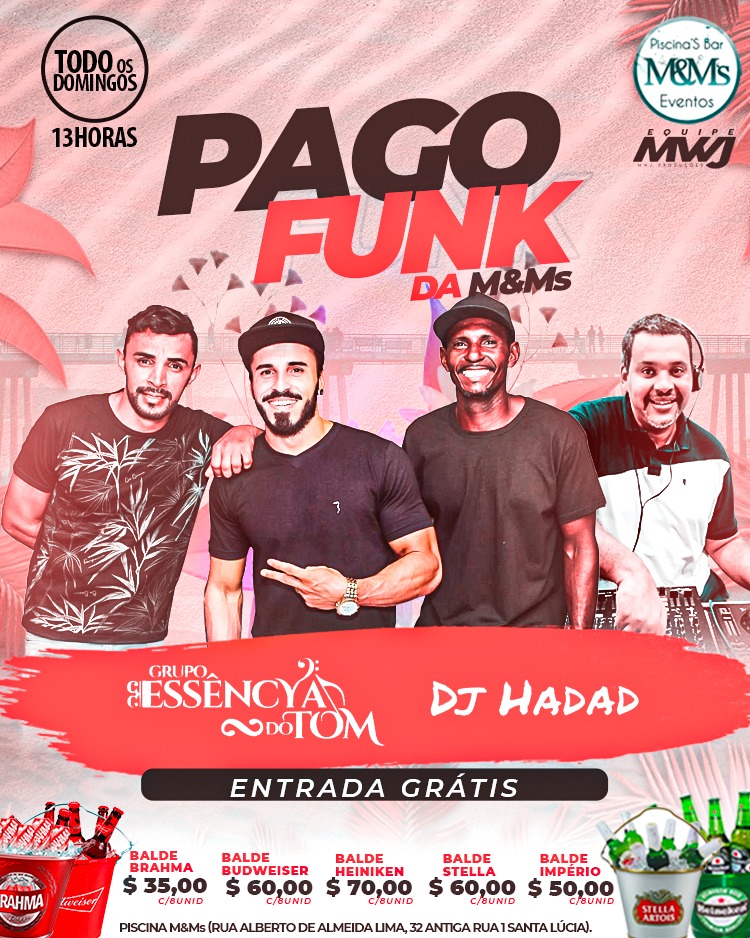 Dia 10 Domingo Comomtudo comecou Essencya do Tom e Dj Hadad