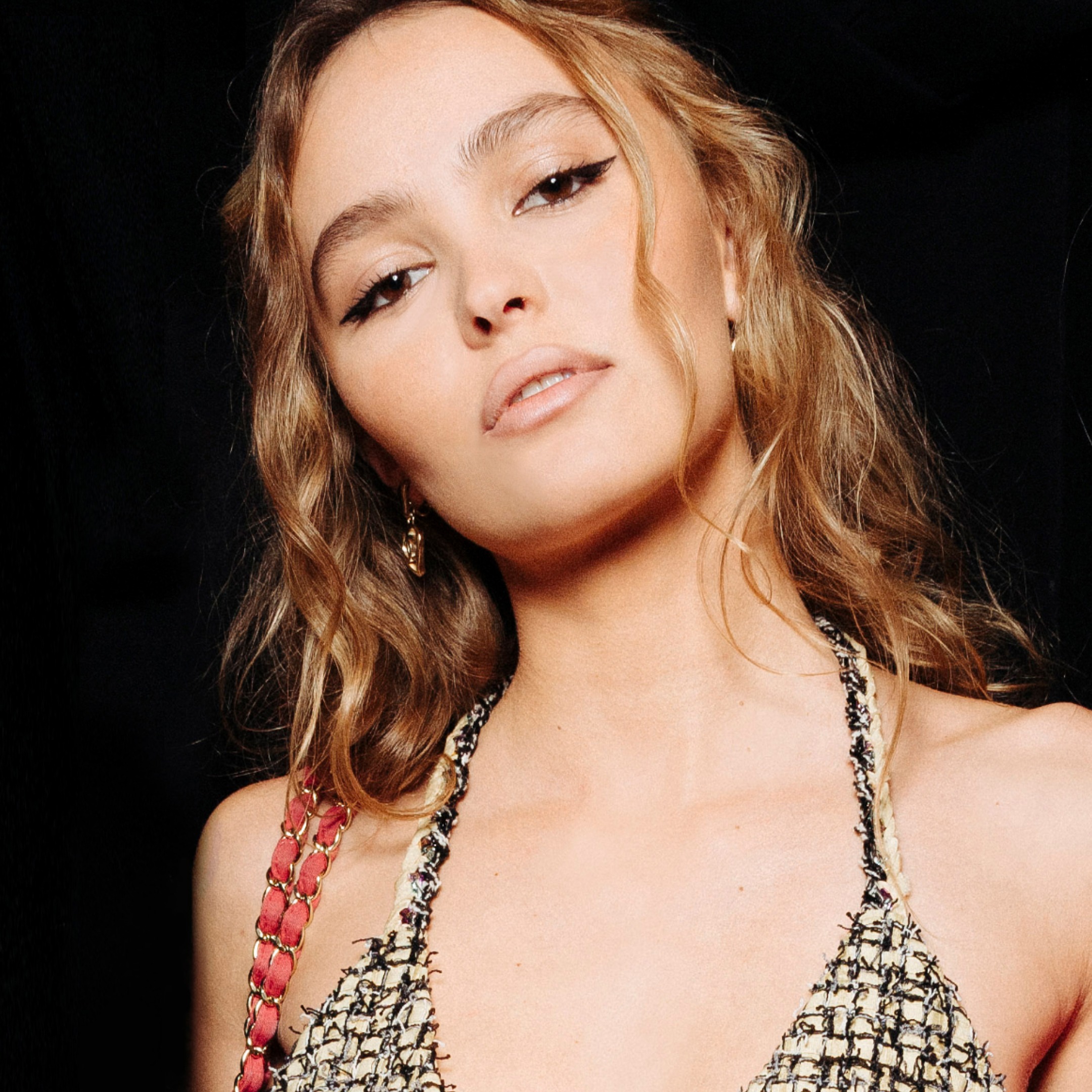 Behind-The-Scenes At Chanel SS 2022 Show With Lily-Rose Depp