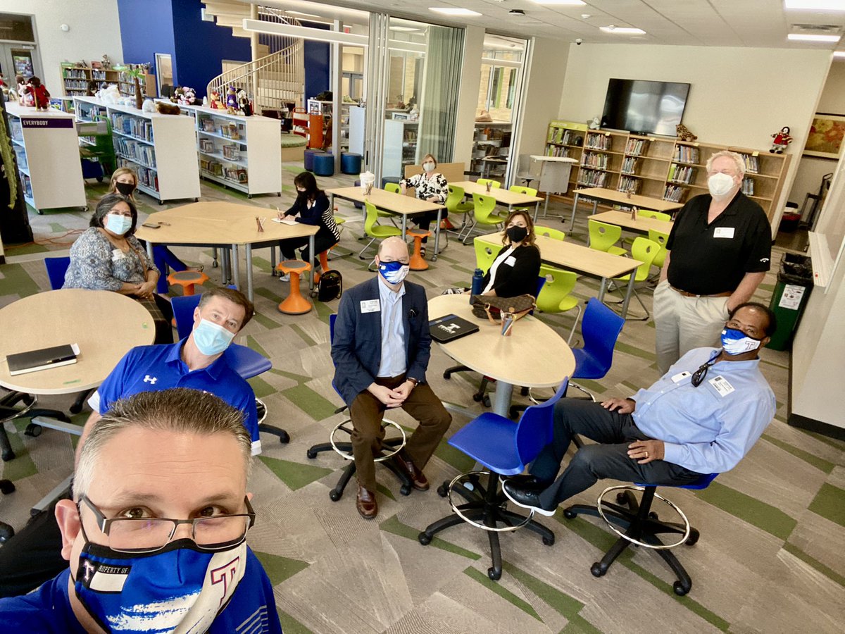 OttTempleISD's tweet photo. Shout out to Doss Elementary in @AustinISD for hosting @TempleISD School Board and Leadership team on our innovative facility tours to review design concepts.  #statewidepartners https://t.co/SWNaroiqxL