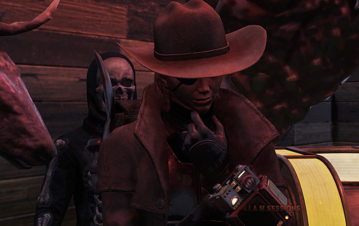 jamsessions_'s tweet photo. “Hmm, Ever Get The Feeling..” 

#falloween 🩸
. . .
Day 6 Skeleton
#skeleton #photoprompts #falloweenscreens
#fallout #fallout76 #fallout76photomode https://t.co/pncbOZdcLB