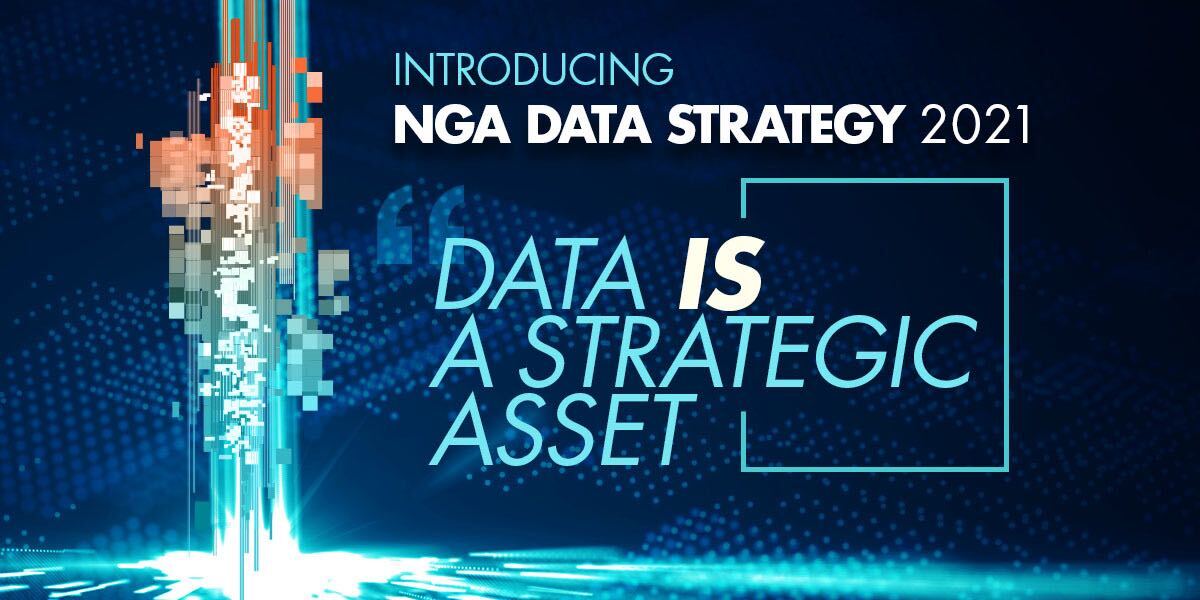 NGA_GEOINT's tweet photo. 🚨 #BreakingNews: NGA releases its 2021 Data Strategy, outlining agency plans to #showtheway in data modernization and capabilities. Read more: https://t.co/gCVWk2U8zH #PressRelease https://t.co/tO1jht3QGj