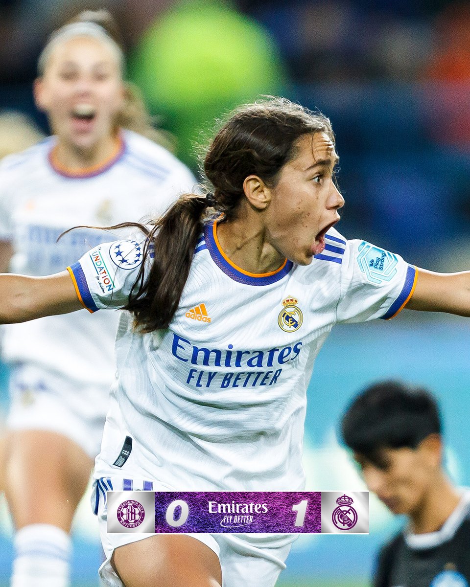 realmadridfem's tweet photo. 🏁 FP: @wfczh1 0-1 @realmadridfem
⚽ @lorcapucca 33'
#UWCL | #Emirates https://t.co/3dioVBSoFf