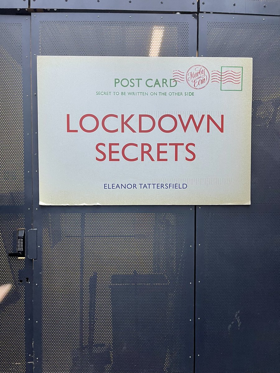 DavidHHeadley's tweet photo. Delighted to be at the @PostalMuseum to celebrate the launch of @marbyandelm’s brilliant #LockdownSecrets https://t.co/5J8HpGlEu5