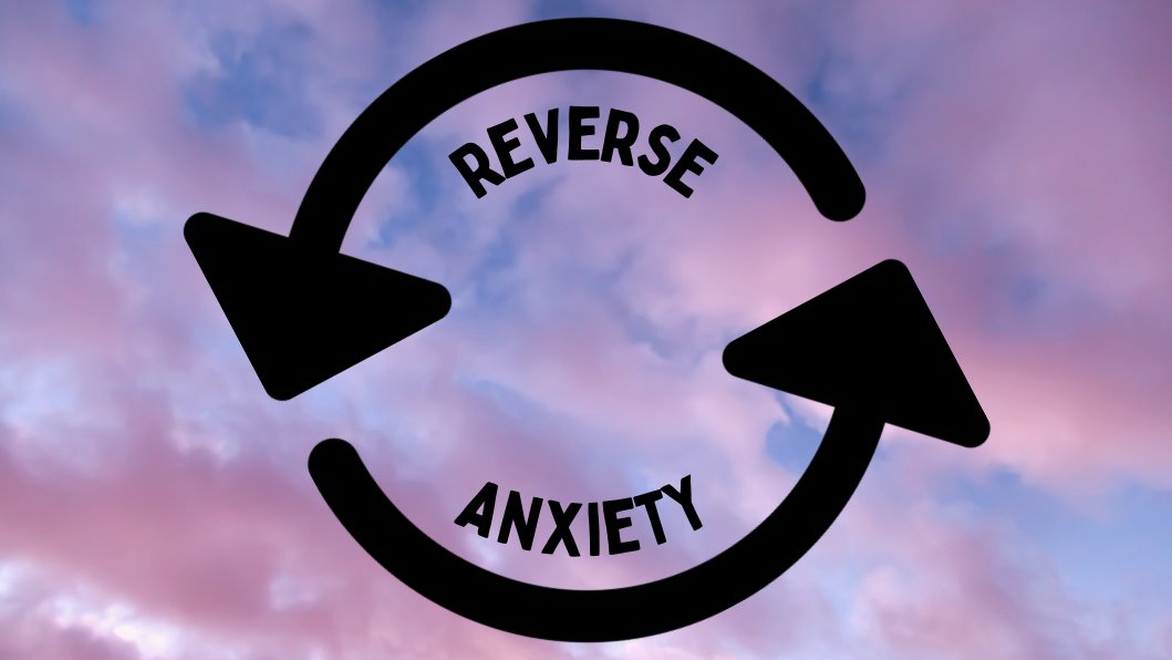 Ever tried reverse anxiety??? That means making space to think about things you DON'T have to worry about. It's harder to do, but can be fun! Give it a try :) #ReverseAnxiety #WhatIsGoingWell #DontHaveToWorryAbout