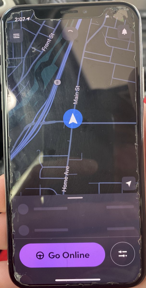Ruggidro's tweet photo. When lyft kills your streak. 🤦 https://t.co/1TtruzxOB1