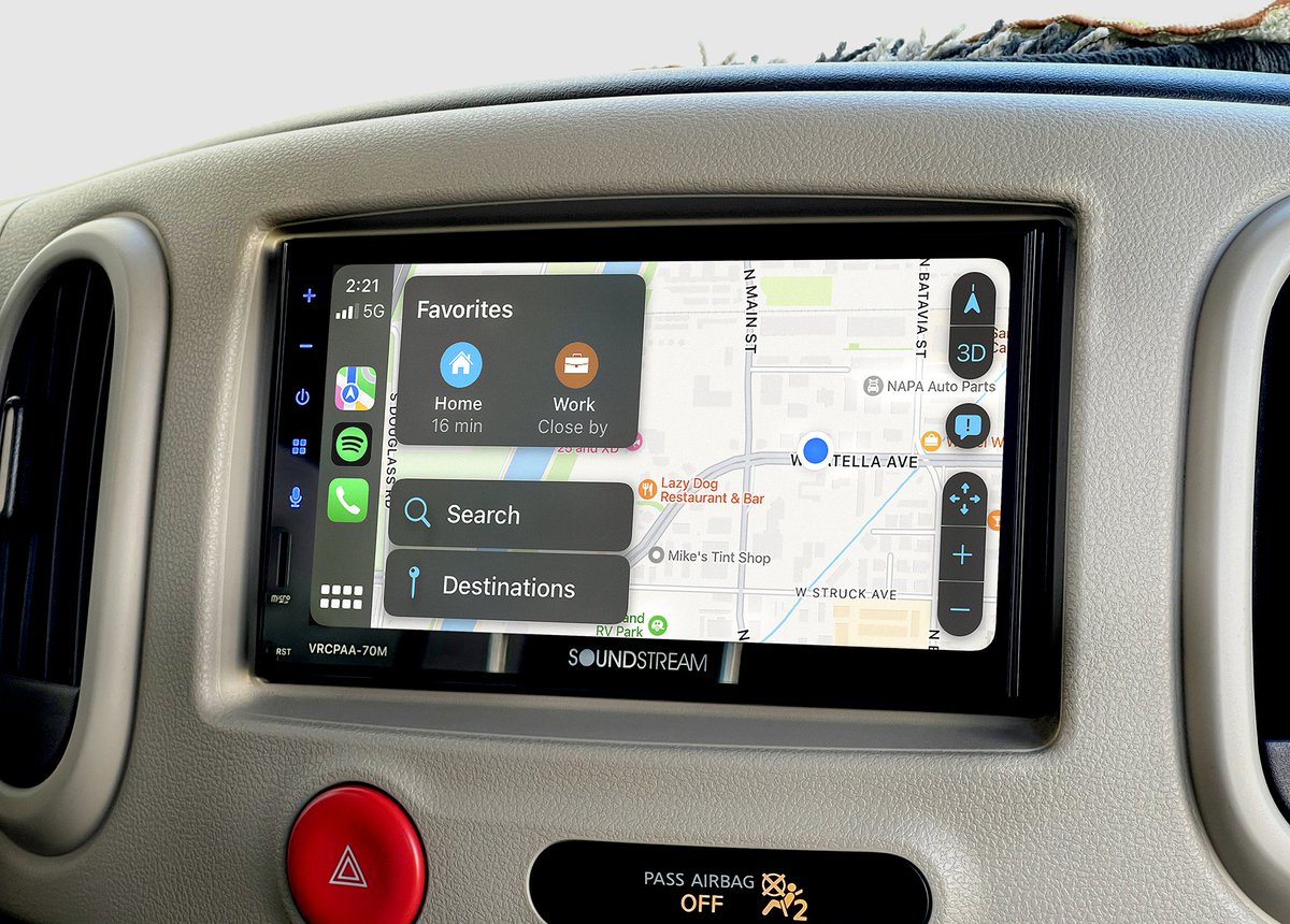 SOUNDSTREAM_USA's tweet photo. We are shipping 6 New Headunits this Month #HappyHalloween #CarAudio #CarPlay #AndroidAuto https://t.co/xLuEMHS5yD