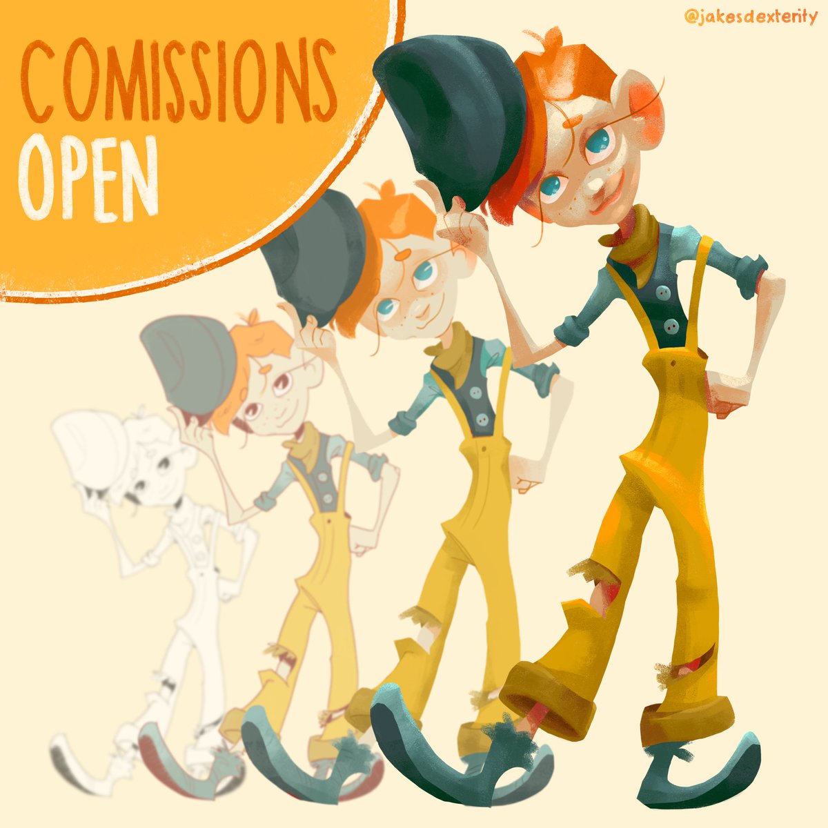 jakes_dexterity's tweet photo. COMISSIONS OPEN!
Dm me on Ig at @jakesdexterity 
#illustration #comissionsopen #comission #artcommissions #comissions #characterdesign https://t.co/8VcinFeuxl