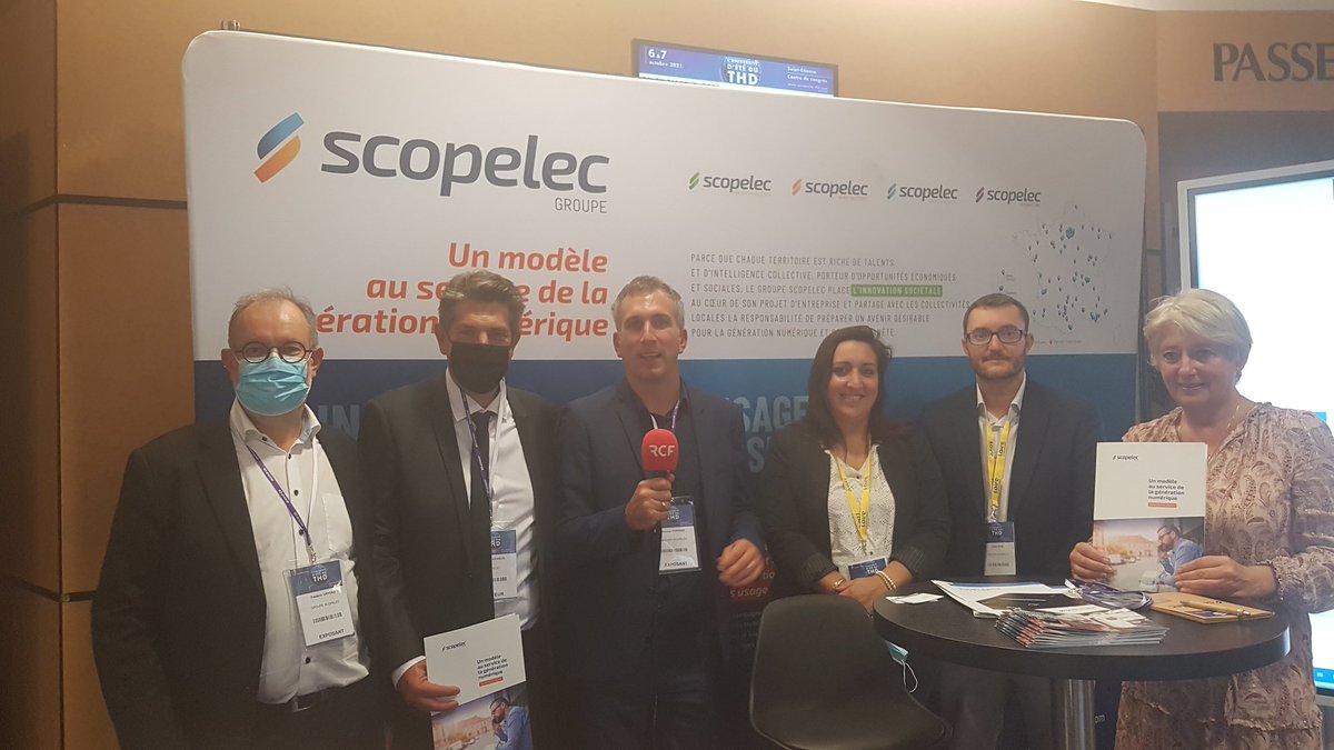 RCFSaintEtienne's tweet photo. Thomas Fioppani dirigeant Scopelec, 1ere Scop de France, à  l'université d'été du Très Haut Débit à Saint-Étienne, à  retrouver bientôt invité sur  RCF Radio.
@GroupeScopelec @saint_etienne_ @RCFSaintEtienne @barbeolivier @Dep_Loire42 https://t.co/tJhHhQcrk9