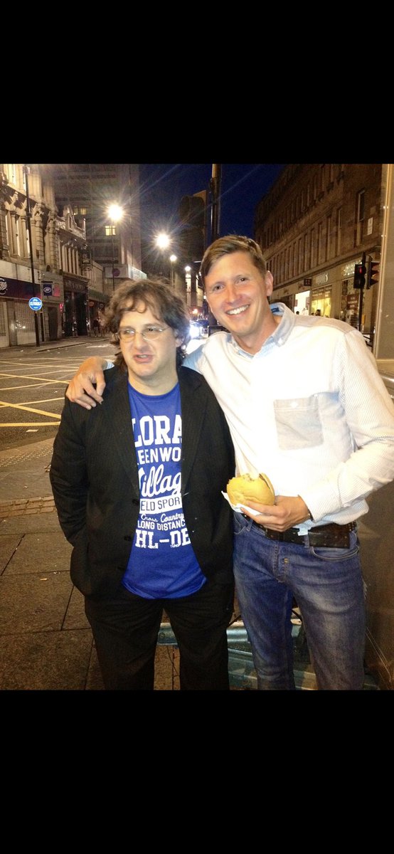 JonnyGilesFav's tweet photo. @JamieFeaver @ian_r_lawrie @Nick_Lawrie The Geordie Dancer, me and a ratburger! 2012 https://t.co/ZP6ypZUuvI