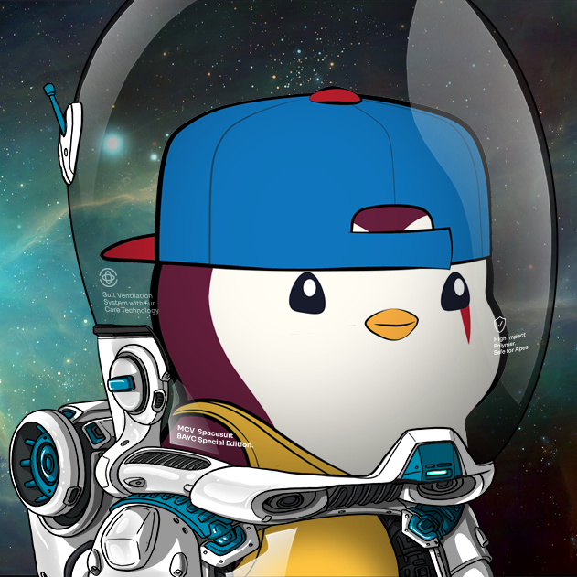 0xCryptoplata's tweet photo. jammed my fatass @Pudgy_Penguins into a @marscatsvoyage space suit made for a @BoredApeYC

#WenMars #ReadyForLaunch https://t.co/i50pODo10H