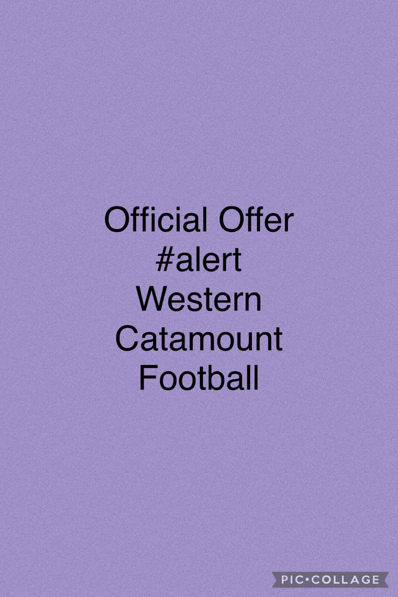 sistaburberry's tweet photo. Thank you to @CoachKerwinBell , @Coach_kwebb and @CatamountsFB for the offer to @hiii7ant ! https://t.co/E385HF26nO