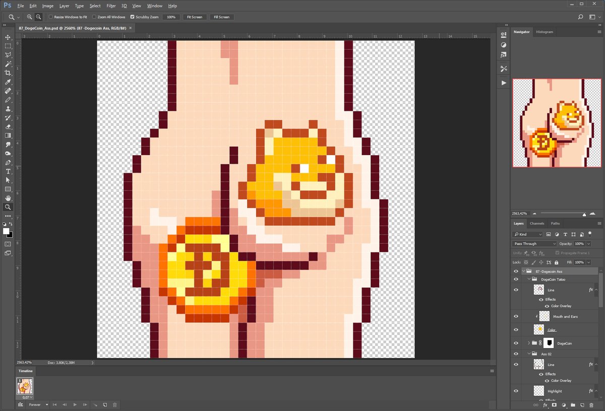 CryptoAsses's tweet image. CryptoAss #87 Dogecoin Ass in progress! 🤑🍑

Will be dropped soon, stay tuned 😉

#opensea #WIP #cryptoart #nftart