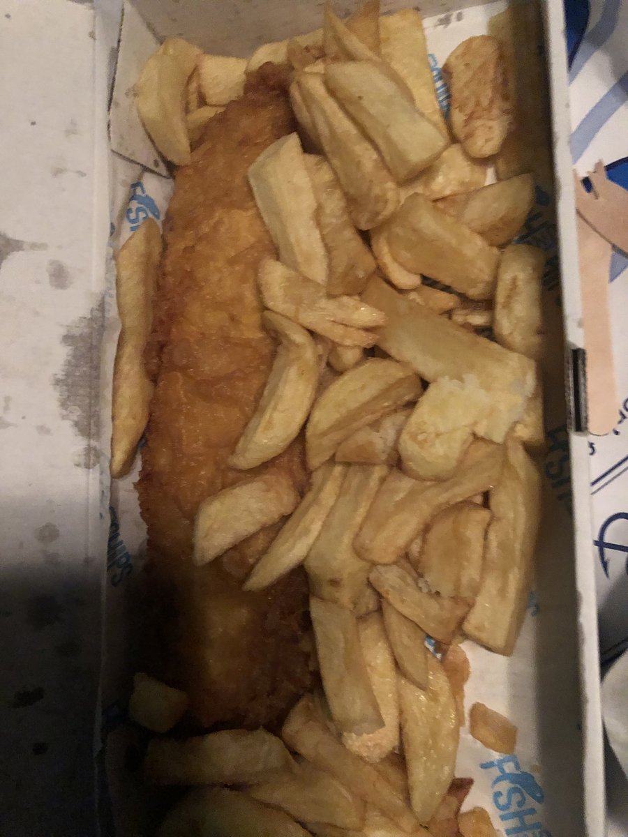chefgingernut's tweet photo. Something you can’t beat a great fish &amp; chips thanks @CatchChips #nightoffcooking https://t.co/jz0NJAQBvb