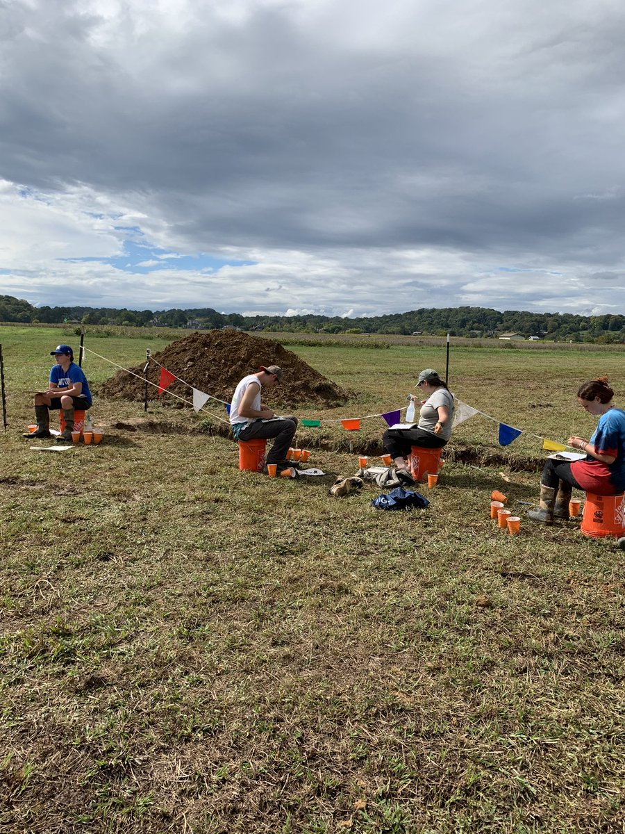 soilshepard's tweet photo. Last day of practice before the SE Soil Judging contest! And the sun is finally out! https://t.co/YRnzj4qsYs