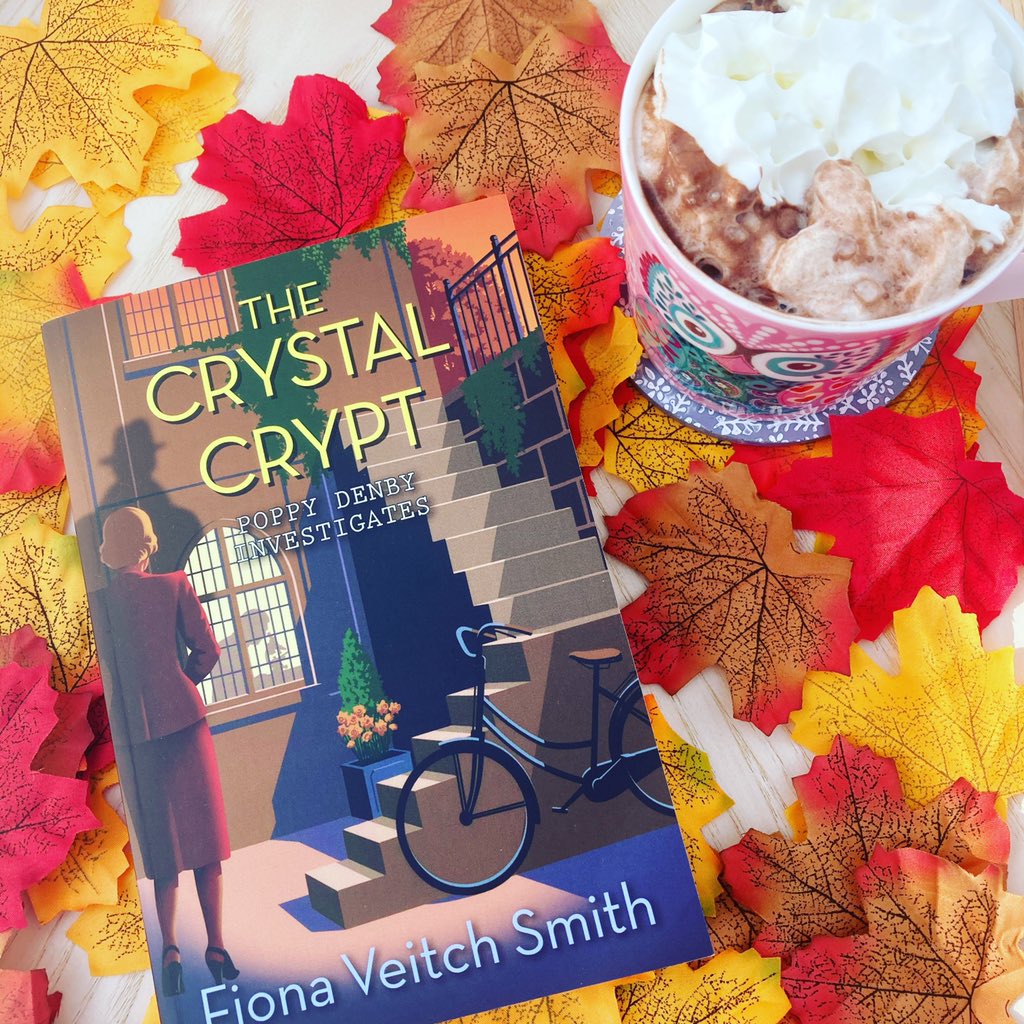 Thank you to Fern at @LionHudson for a copy of The Crystal Crypt by @FionaVeitchSmit, the new Poppy Denby Investigates book. I’m on the blog tour next month