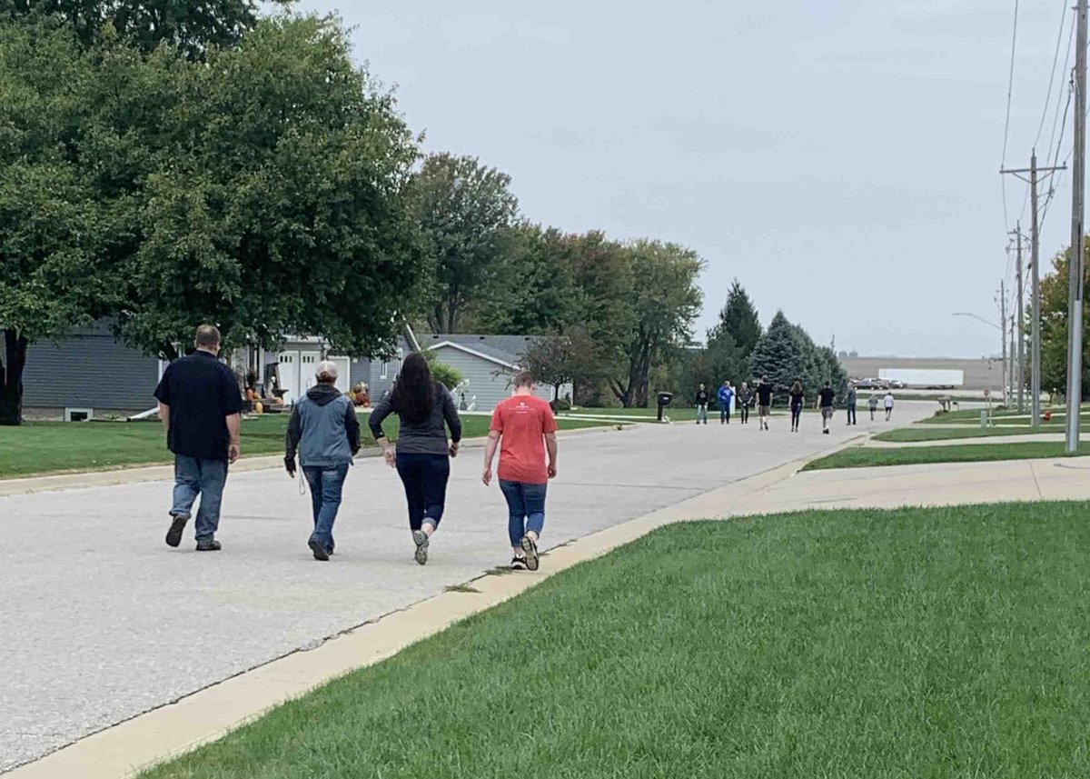 HyCapacity's tweet photo. We had a great time joining the 
@HealthiestIowa
 11th Annual Walk and fitting 30 minutes of activity into our day. #WalkMoreConnectMore #HSIWalk2021

The goal of the Healthiest State Initiative is to make Iowa the healthiest state in the nation. 

#HealthiestStateWalk https://t.co/I4J9b2VQfZ