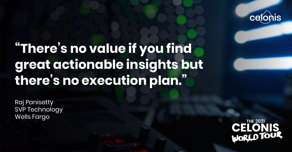 Celonis's tweet image. That sounds about right! #ExecutionManagement #CelonisWorldTour