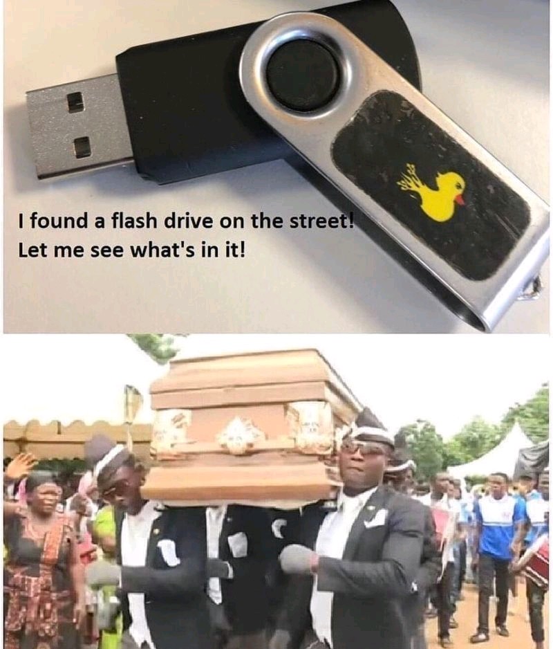 faschodeimtiazo's tweet photo. It has been part of APT target campaigns that every single day several hard drives or USB drives are found in parking or in lawn or at entrance of organizations. Be aware of such hard drives beacuse they can kill your organization by just plugged in to the PC.#CyberSecMonth #APT https://t.co/x8pvxgqLXc