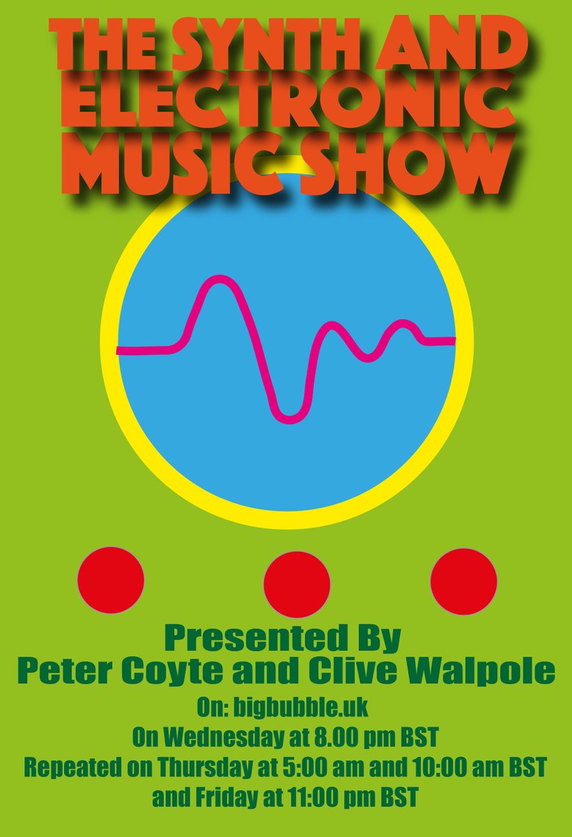 WalpoleClive's tweet photo. On this weeks show we are featuring: @WitchingTale @GhostBoxRecords @cafekaput @cordophony @Heartwood9 @dublock75 @lcdsoundsystem @jeanmicheljarre @juliabondar_ https://t.co/9Kdll9k5YZ