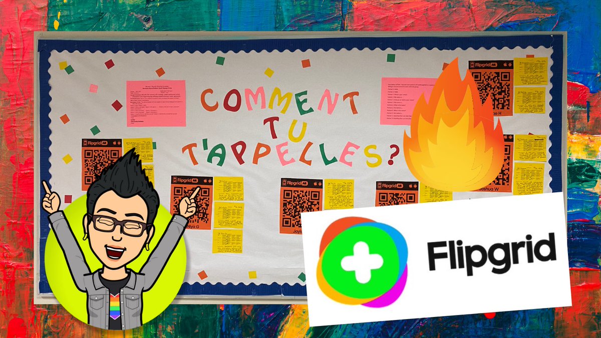 Jen Hall, NBCT (@apsitjen) on Twitter photo Bonjour! What a great way to amplify student voice & showcase projects/classwork;
I am loving the @Flipgrid AR bulletin board with Ms. Combโs <a href="/APSHJRUSSELL/">Herman J. Russell West End Academy</a> Ss conversations in French.
#APSITInspires <a href="/apsupdate/">ATL Public Schools</a> @HJRPrinCrooms @APSAcademics <a href="/ahrosser/">Aleigha H-Rosser EdD</a> <a href="/apsitnatasha/">Dr. Natasha Rachell</a> <a href="/APSWorldLang/">APS World Languages</a> Bonjour! What a great way to amplify student voice & showcase projects/classwork;
I am loving the @Flipgrid AR bulletin board with Ms. Combโs <a href="/APSHJRUSSELL/">Herman J. Russell West End Academy</a> Ss conversations in French.
#APSITInspires <a href="/apsupdate/">ATL Public Schools</a> @HJRPrinCrooms @APSAcademics <a href="/ahrosser/">Aleigha H-Rosser EdD</a> <a href="/apsitnatasha/">Dr. Natasha Rachell</a> <a href="/APSWorldLang/">APS World Languages</a>