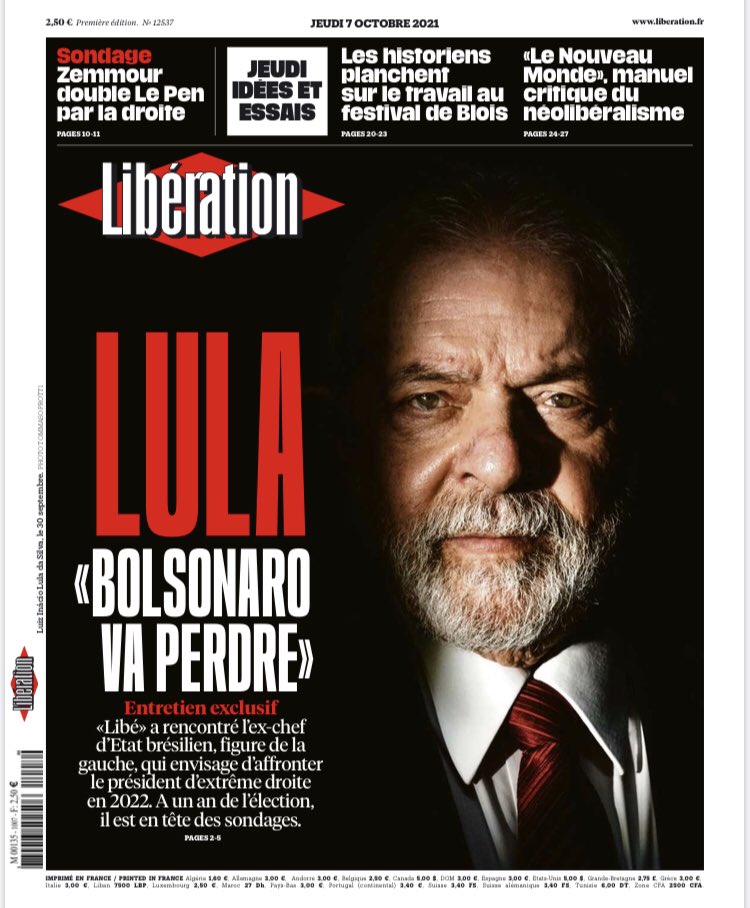 tomprotti's tweet photo. Cover shoot with former (maybe next) Brazilian president Lula for @libe https://t.co/Mf7iPIJFXH