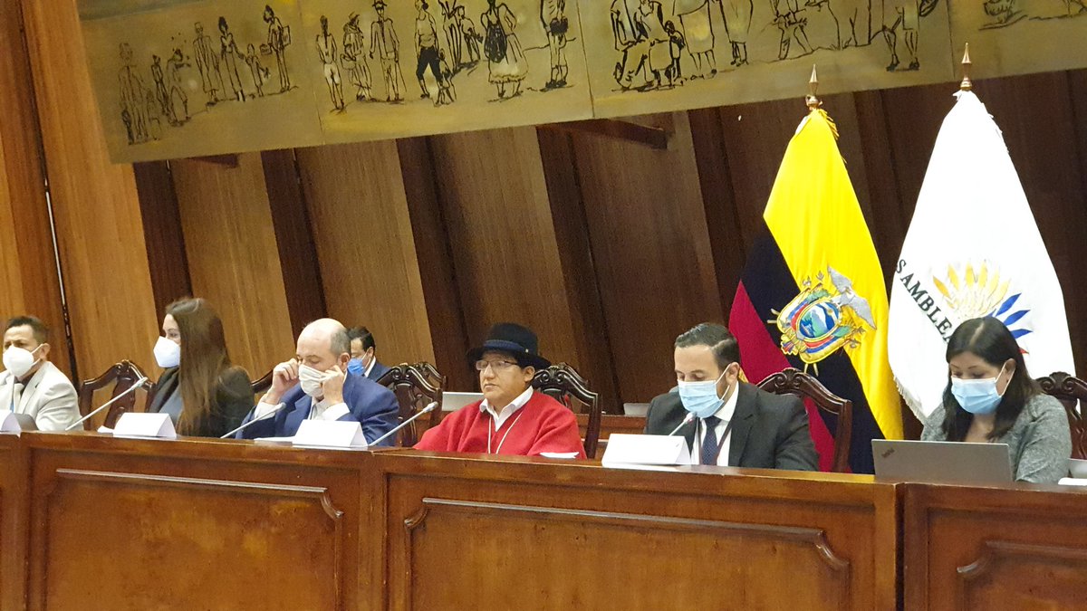 Comité Etica de la Asamblea Ecuador Twitter